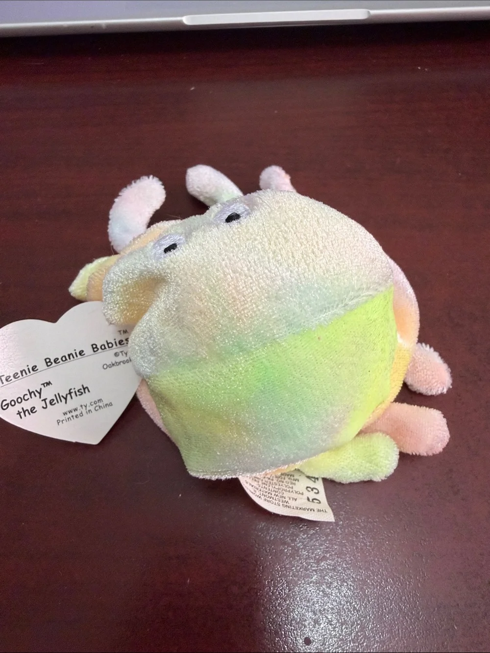Vintage 2000 McDonald's Ty Goochy the Jellyfish Plush #16 NOT In‎ Package Teeny